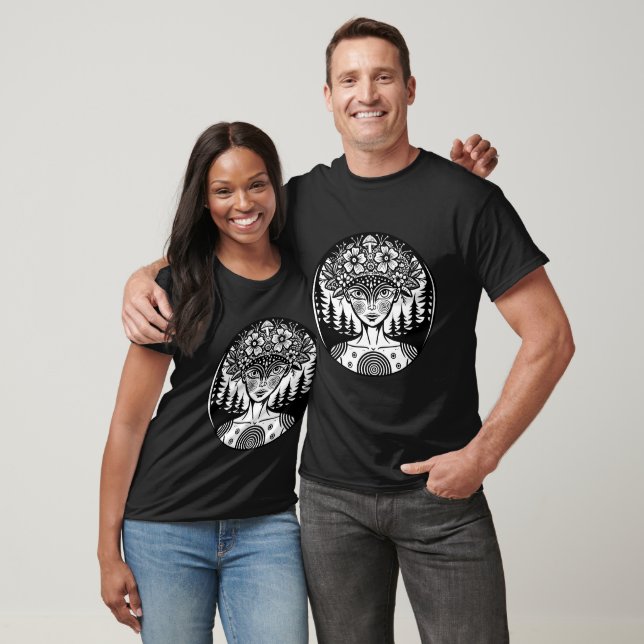 T-shirt Cosmic Forest Deity (Unisexe)
