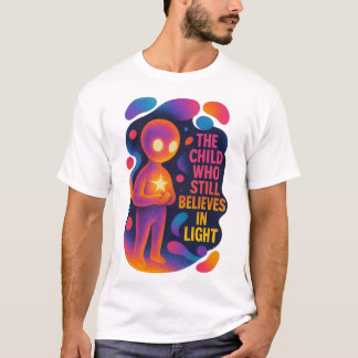 T-shirt Cosmic Glow Character & Inspirational Art