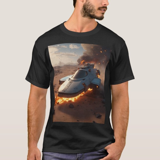 T-shirt Cosmic Gravity Adventure" (Devant)