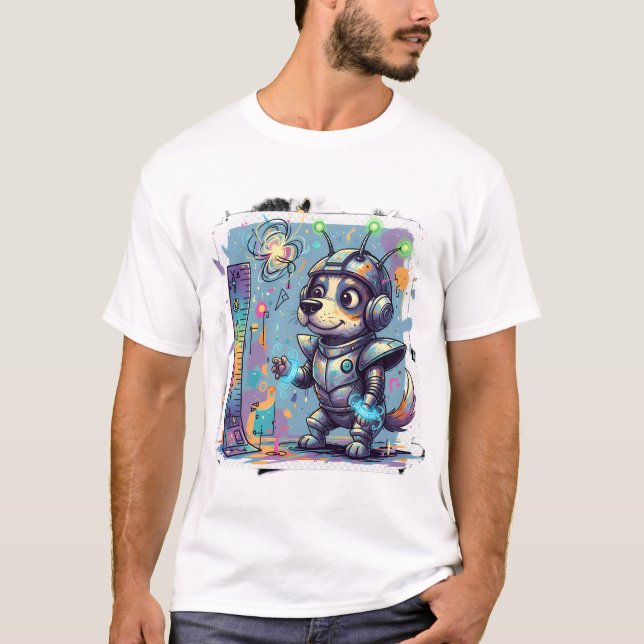 T-shirt Cosmic Pup Ranger (Devant)