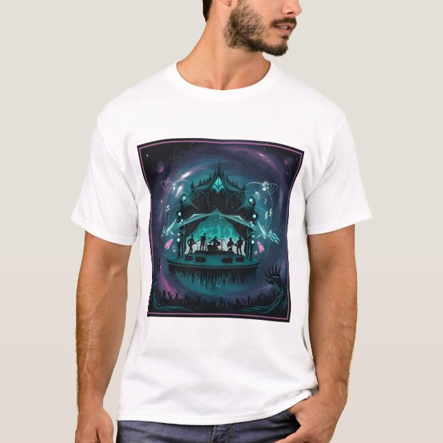 T-shirt Cosmic Soundwave (Devant)