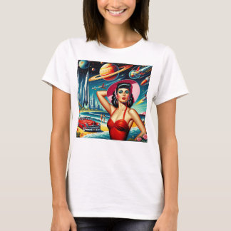 T-shirt Cosmic Space Illustration