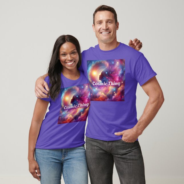 T-shirt Cosmic Thé Unisex T-shirt, doux et confortable (Unisexe)