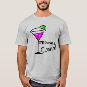 T-shirt Cosmo Drinker J'aurai un Cocktail Cosmo