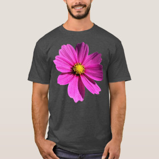 T-shirt Cosmos à fleurs violettes
