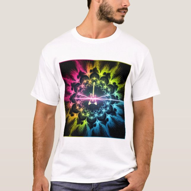 T-shirt Cosmos harmoniques (Devant)