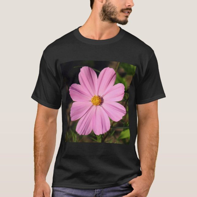 T-shirt Cosmos rose (Photo carrée) (Devant)