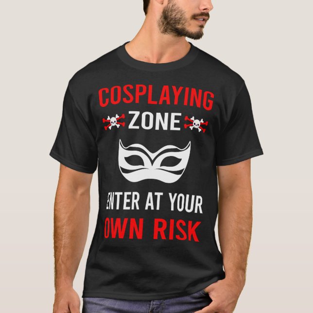 T-shirt Cosplay Cosplay de zone de risque (Devant)