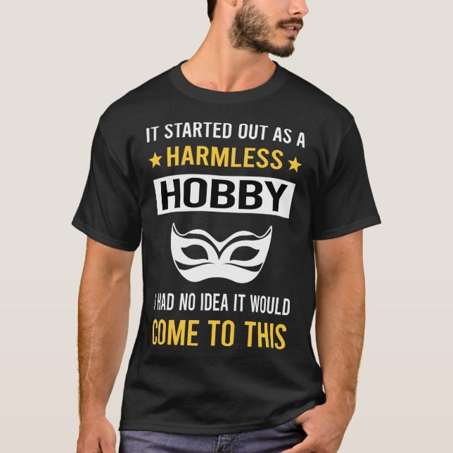 T-shirt Cosplay Cosplay Hobby sans danger (Devant)