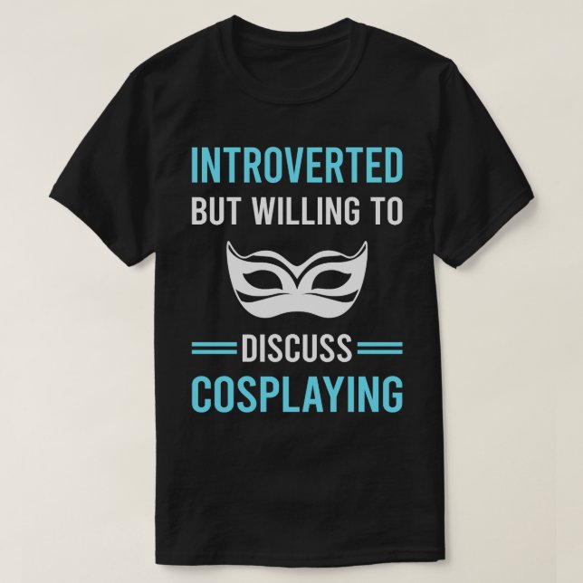 T-shirt Cosplay Cosplay introduit (Design devant)