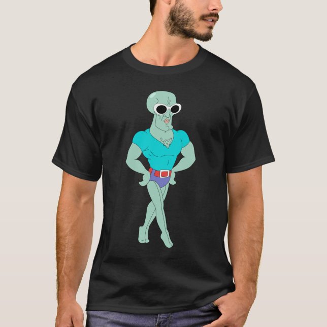 T-shirt Cosplay de Hot Squidwards GeorgeNotFound 857 (Devant)