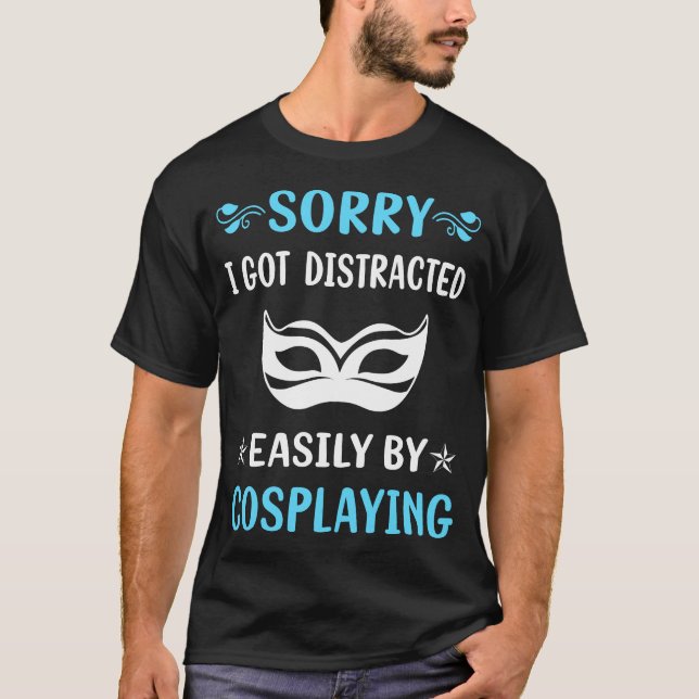 T-shirt Cosplay Distrait Cosplay Cosplayer (Devant)