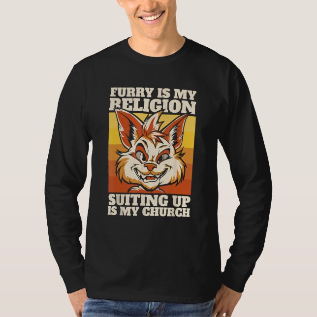 T-shirt Cosplay Furries Fursona  Furry Fandom (Devant)