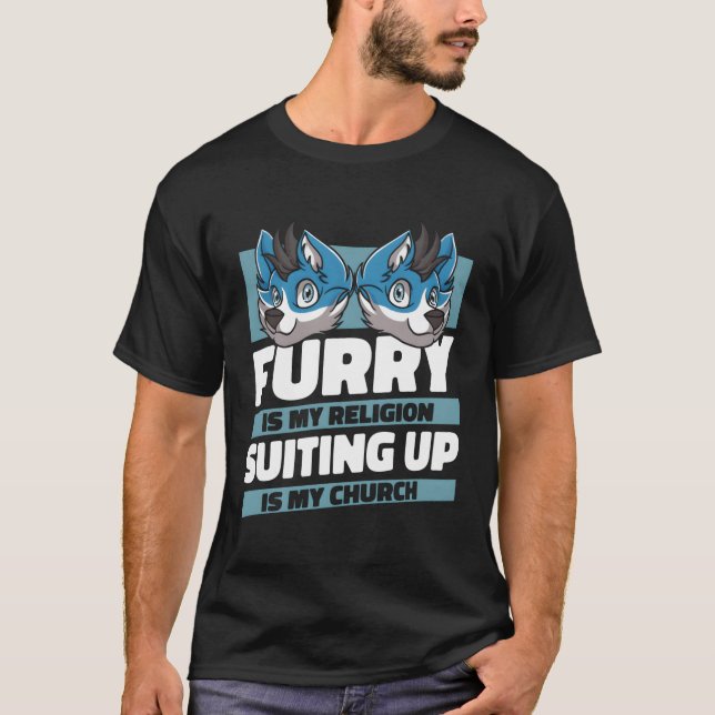 T-shirt Cosplay Fursona Furries Furry Fandom (Devant)