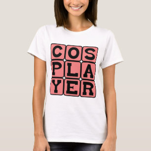 T-shirt Cosplayer, costume de jeu