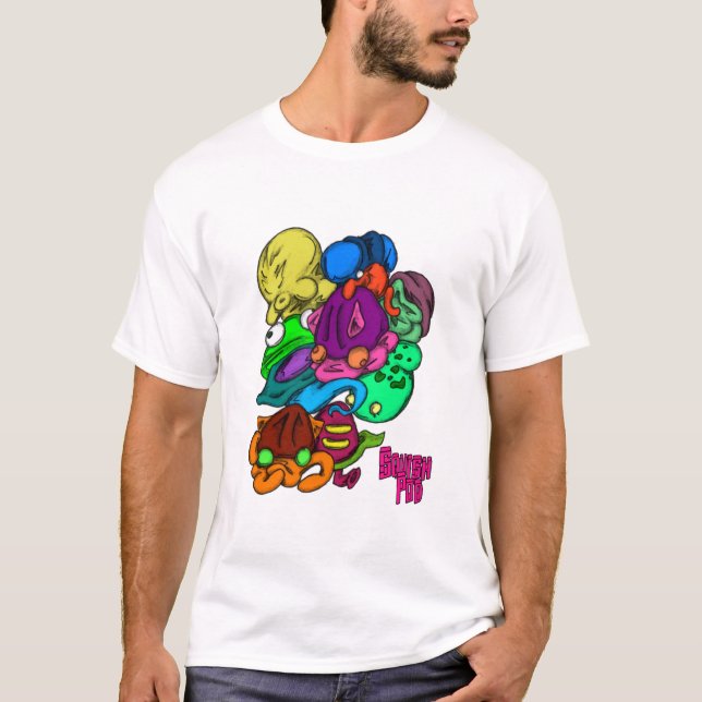 T-shirt Cosse de gargouillis (Devant)