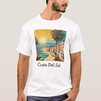 T-shirt Costa Del Sol Espagne - Graphic Travel Tee