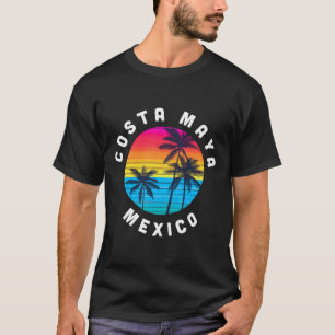 T-shirt Costa Maya Mexique Souvenir