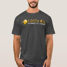 Costa Oil Horizontal Dark Tee