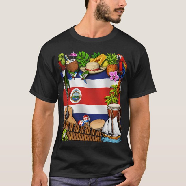 T-shirt Costa Rica (Devant)