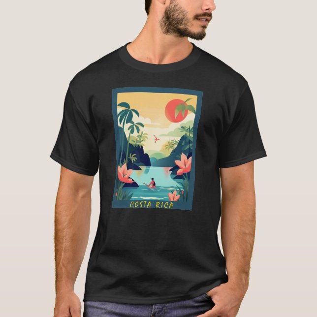 T-SHIRT COSTA RICA #1 (Devant)
