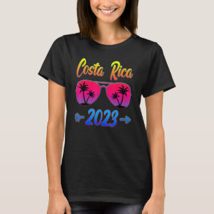 T-shirt Costa Rica 2023 Vacances Vacances Vacances Fa