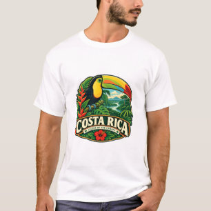T-shirt Costa Rica – Aventure tropicale dans la canopée fa