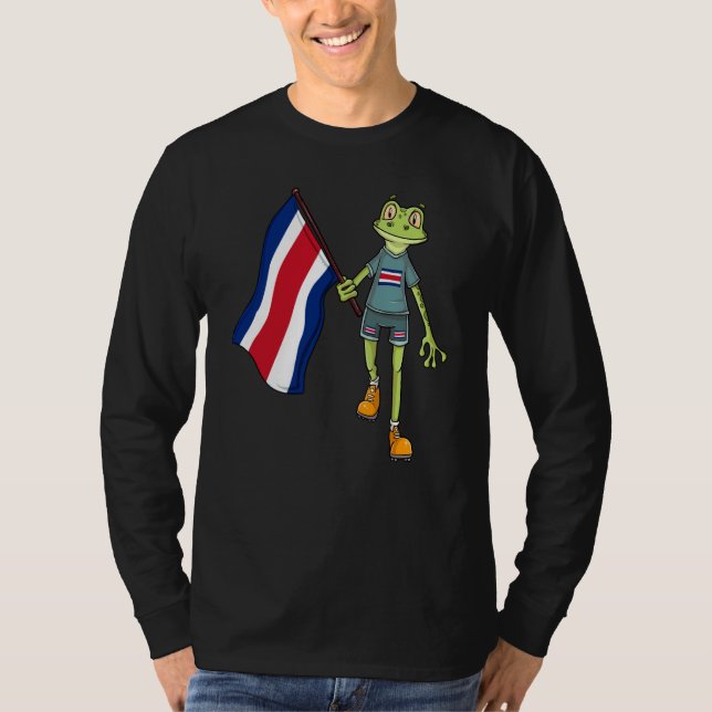 T-shirt Costa Rica Fan Frog (Devant)