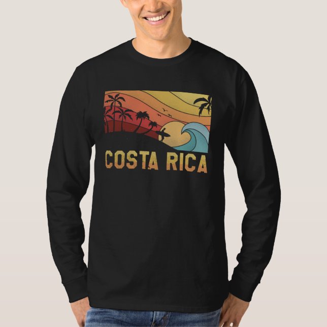 T-shirt Costa Rica Latin America Beach (Devant)