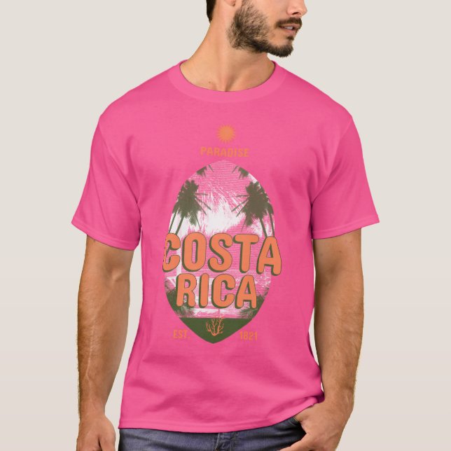 T-shirt Costa Rica Pura Vida (Devant)