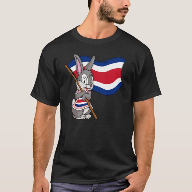 T-shirt Costa Rica Rabbit (Devant)