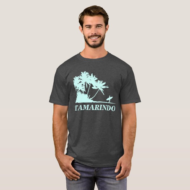 T-shirt Costa Rica Tamarindo Surf Beach Souvenir (Devant entier)