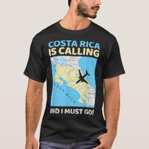 T-shirt Costa Rica Vibes Plage Lover Pour Vacances Pura Vi
