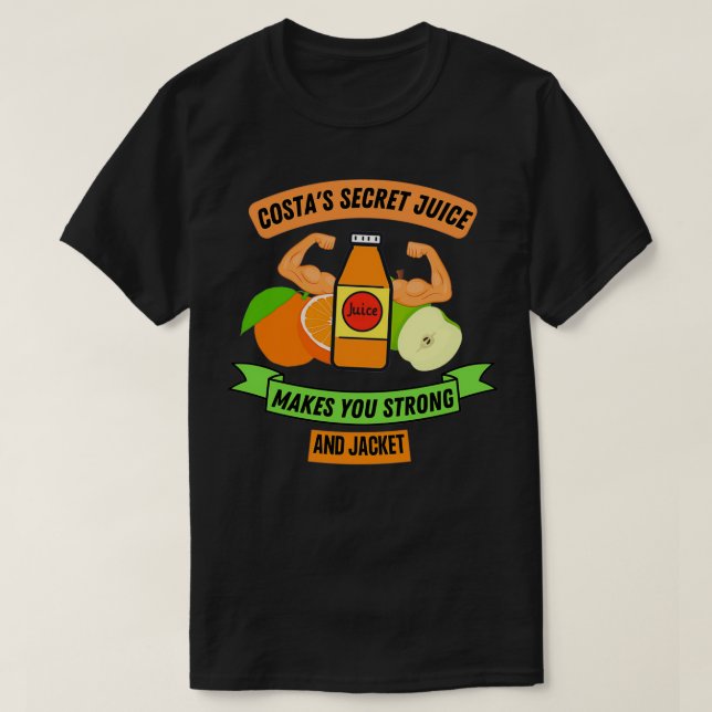 T-shirt Costax27s Jus Secret (Design devant)
