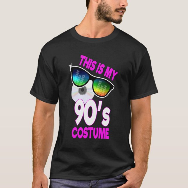 T-shirt Costume 90s Party 90s Voici mon costume 90s (Devant)