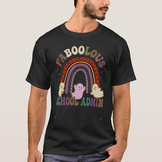 T-shirt Costume ADMIN À L'ÉCOLE Fabusée C'Est Mon Cri Vi (Devant)