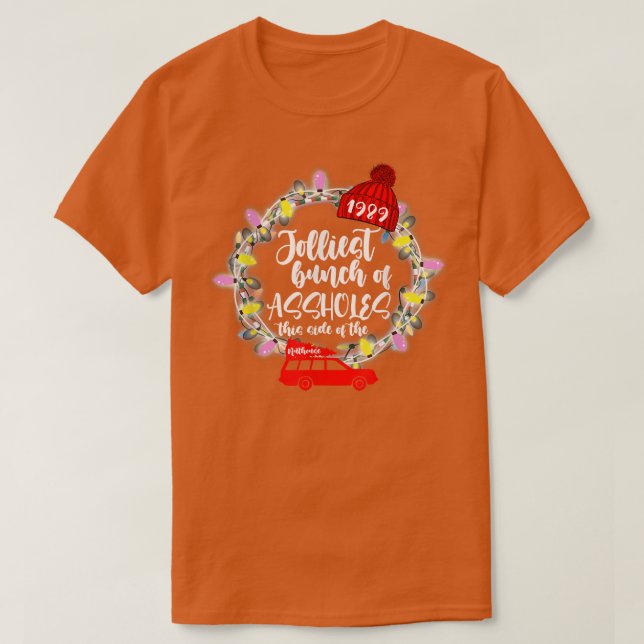 T-shirt Costume amusant Arbre de Noël Camion Jolle Bund (Design devant)