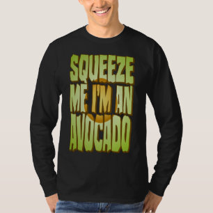 T-shirt Costume Avocado Drôle Halloween tranche de fruits