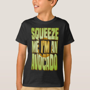 T-shirt Costume Avocado Drôle Halloween tranche de fruits 