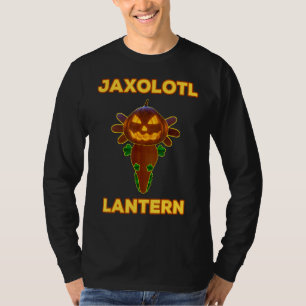 T-shirt Costume Axolotl mignon Halloween Jack-o'-lantern A