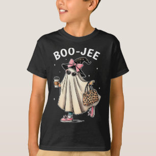 T-shirt Costume Boo-jee Fantôme Saison Éffrayante Mignonne