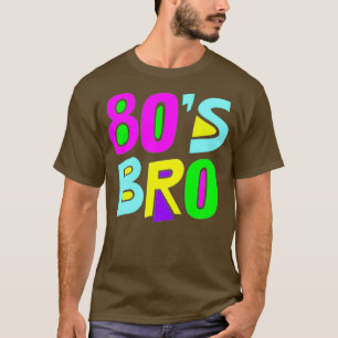 T-shirt Costume Bro 80S