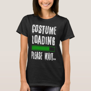 T-shirt Costume Chargement Aucun Costume Carnaval Femmes H