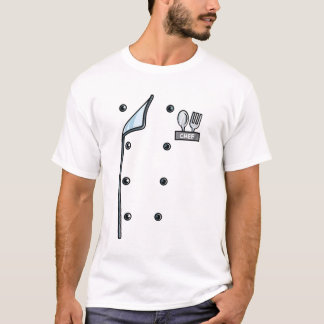 T-shirt Costume Chef Coat Uniforme Funny Cuisinier Veste p