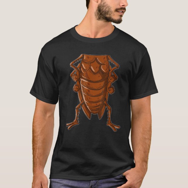 T-shirt Costume Cockroach Halloween tenue Funny en attente (Devant)