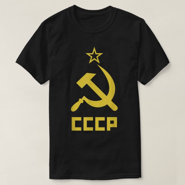 T-shirt Costume communiste URSS CCCP marteau faucon rouge (Design devant)