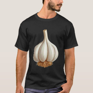 T-shirt Costume d'ail Légume Déguisement Faux Halloween