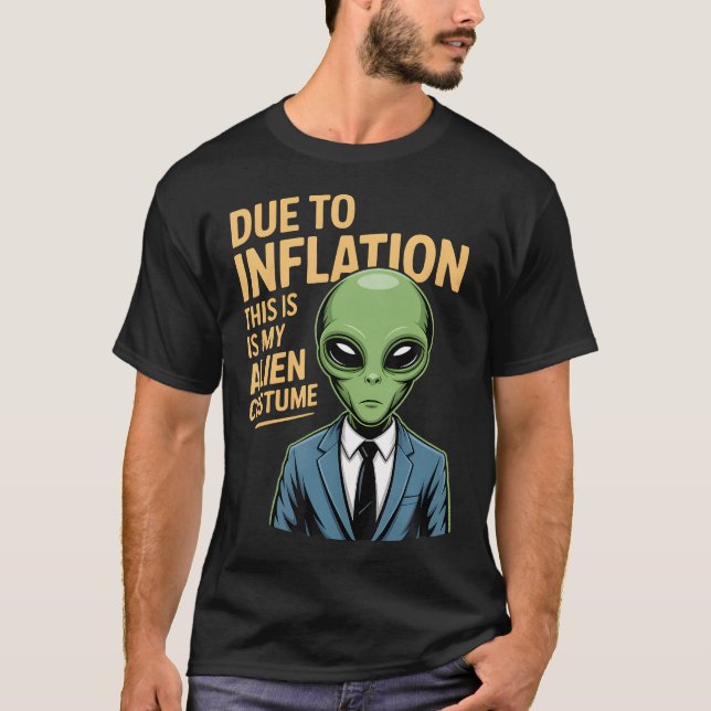 T-shirt Costume d'alien (Devant)