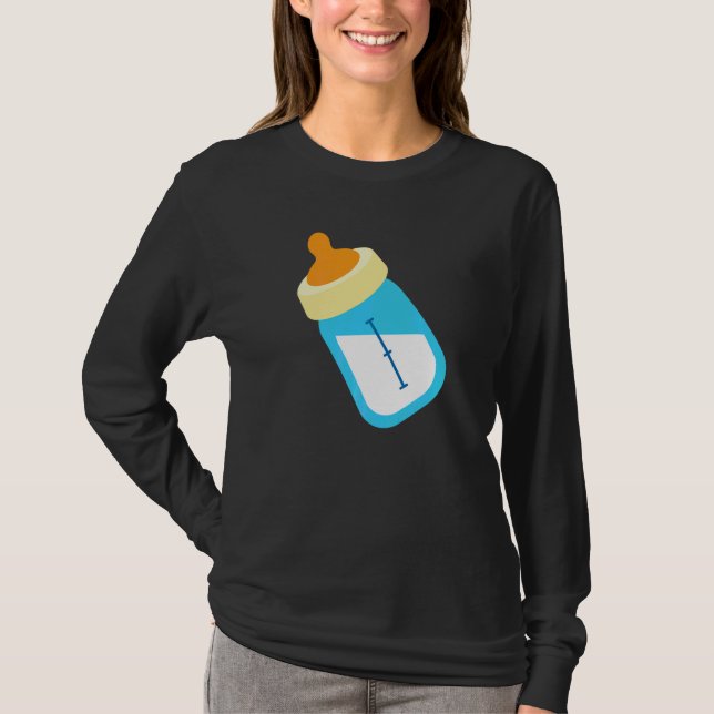 T-shirt Costume d'alimentation au biberon pour bébé   (Devant)