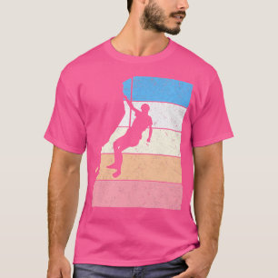 T-shirt Costume d'alpiniste Bouldering Montagne Vintage C